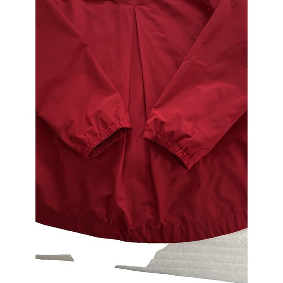 Tommy Hilfiger Nice Red Women’s Jacket Long Sleeve Sport Windbreaker , Size XL - Picture 6 of 7